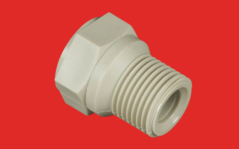PPR Prechodka s plastovým závitom vonkajším 25×3/4”