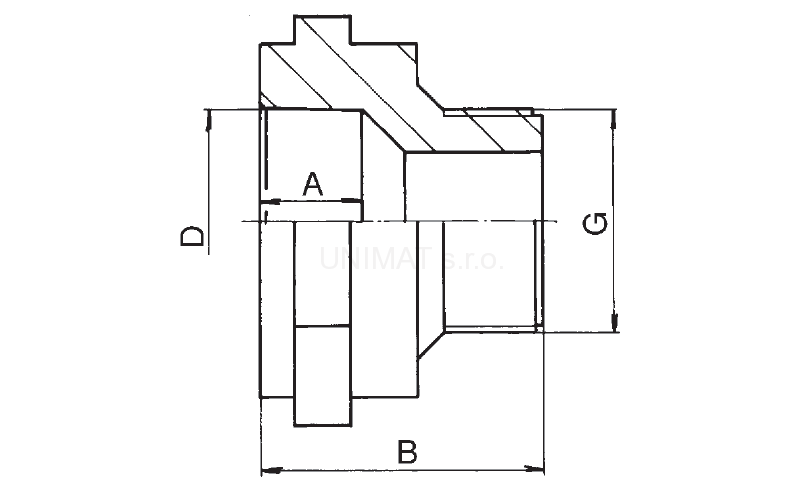 PPR Prechodka s plastovým závitom vonkajším 50×6/4”