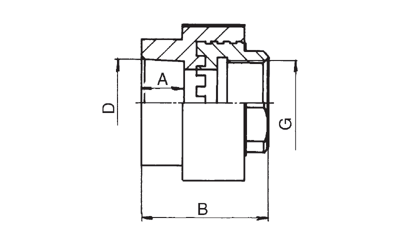 PPR Prechodka s kovovým závitom, vnútorná 20x1/2"