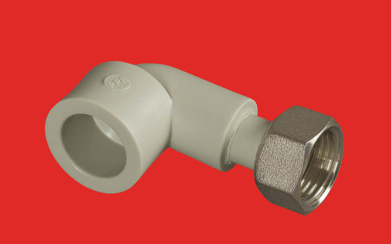PPR Koleno 90° s prevlečenou maticou 25x3/4"