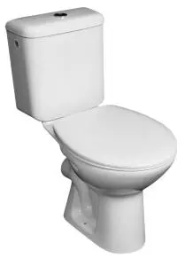 Jika Zeta wc kombi, vodorovný odpad, biela 825396