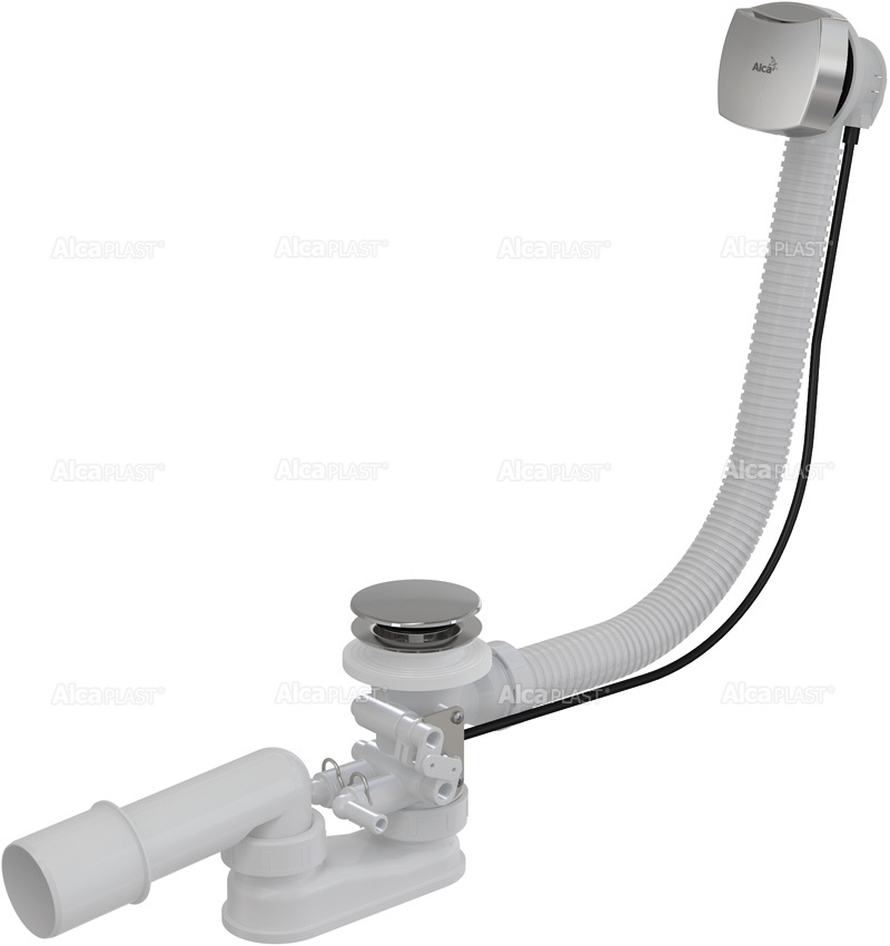 Sifón vaňový pre hydromasážne vane, chróm A566-112122