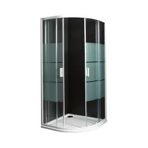 LYRA PLUS sprchový kút štvorec 80 cm Ľ/P posuvné dvere