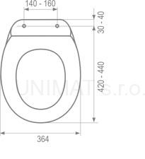 Venus biely AB WC sedátko