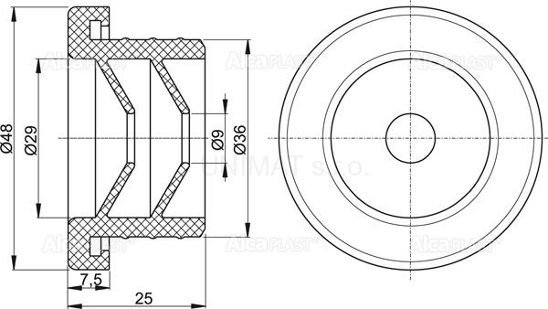 Vrapová vložka 40/10 S688