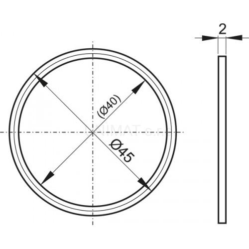 Dvojkomponentné tesnenie 6/4" A7991