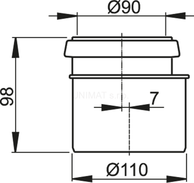 Redukcia komplet 90/110 M907