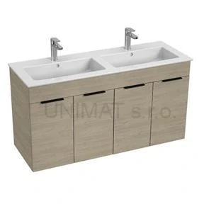 CUBE 120 skrinka s umývadlom-dvierka