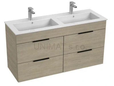 CUBE 120 skrinka s umývadlom-zásuvky