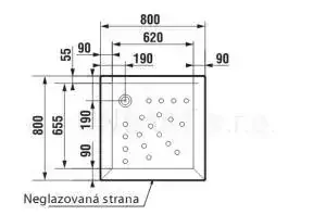 ITALIA 790, sprchová keramická vanička