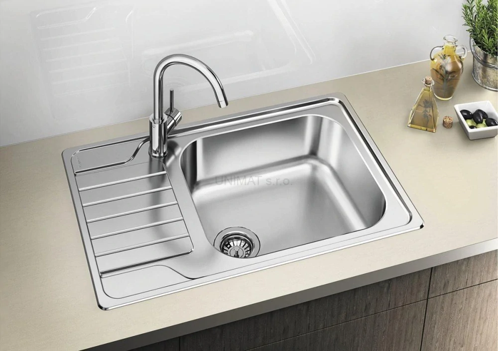 BLANCO DINAS XL 6 S Compact leštená drez nerez 780X500mm