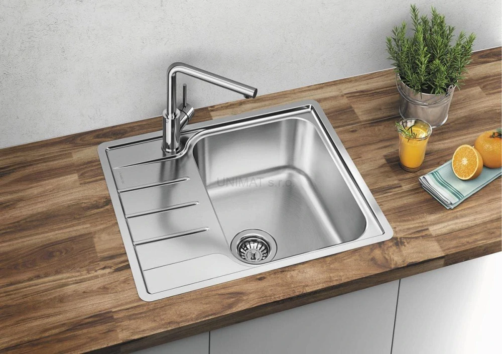 BLANCO LEMIS 45 S-IF Mini drez leštená nerez 605X500mm