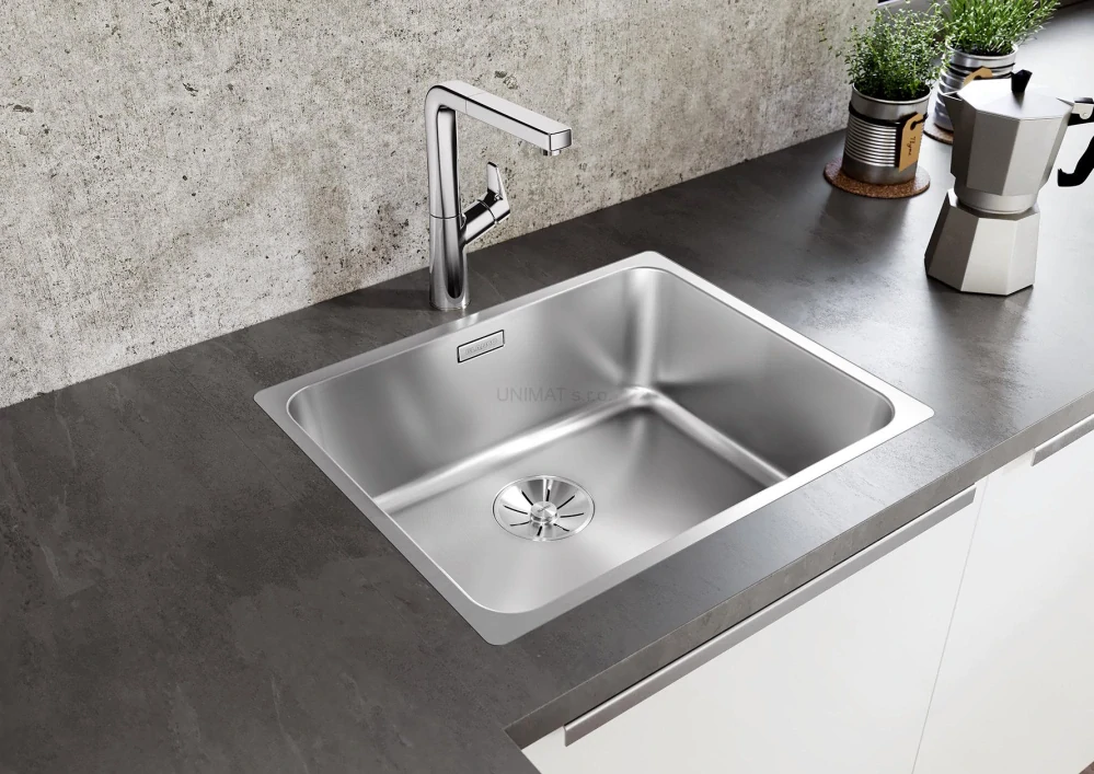 BLANCO SOLIS 500-IF leštená nerez 500x440mm