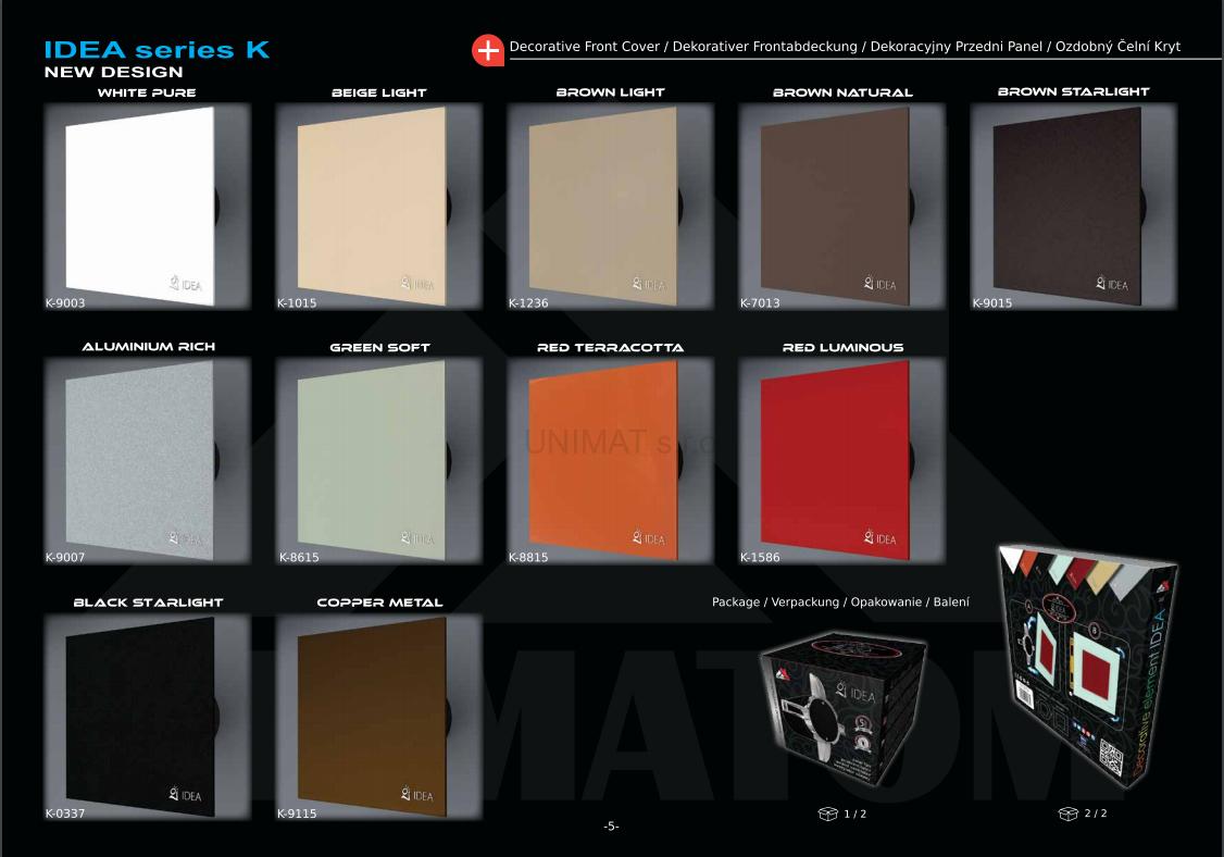 Ventilátor IDEA 100 series K