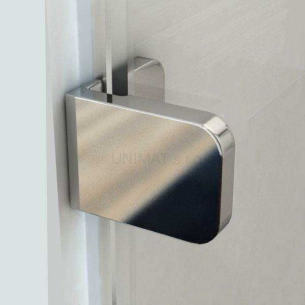 Ravak Brilliant BSDPS-120/80 chrome+transparent